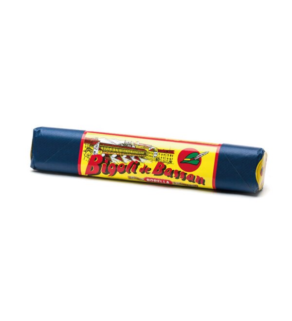 Bigoli de Bassan, trumpi, rankomis vynioti