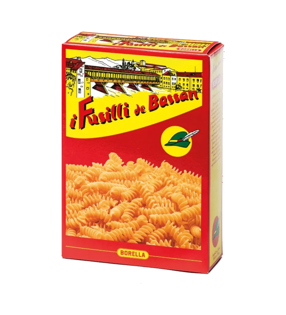 Fusilli de Bassan, spiralės